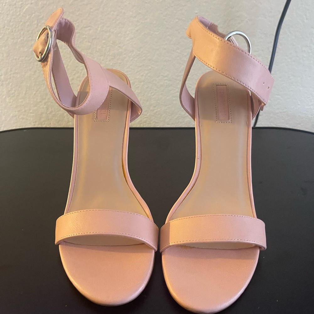 Pretty In Pink Strappy Heels